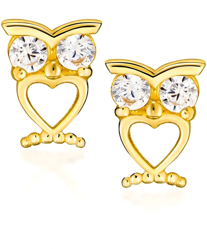 Bonore - Gold 585 - Cubic Zirconia earrings