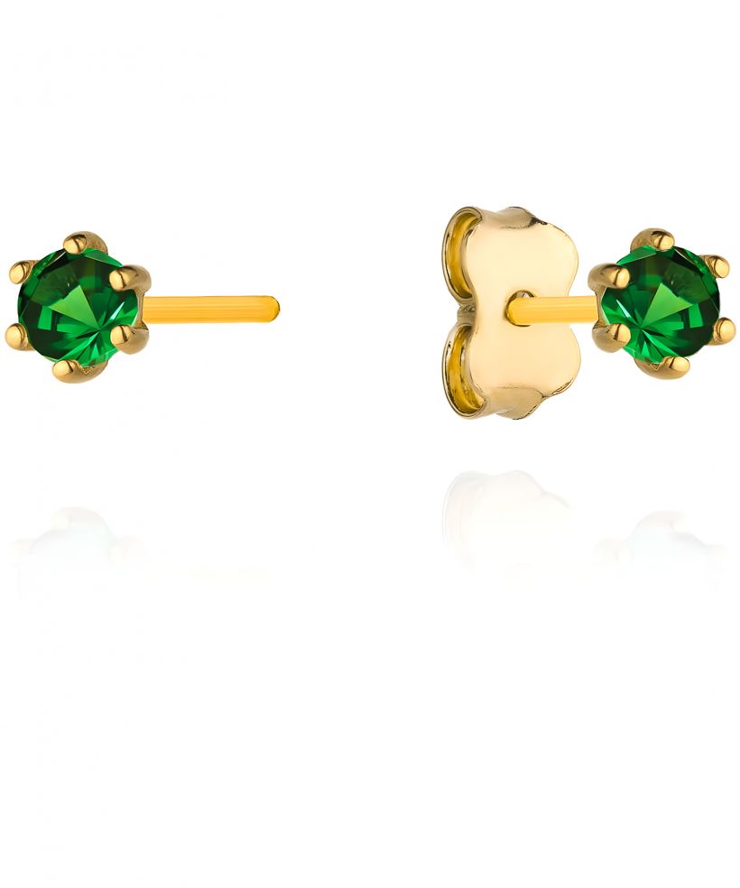 Bonore - Gold 585 - Cubic Zirconia earrings