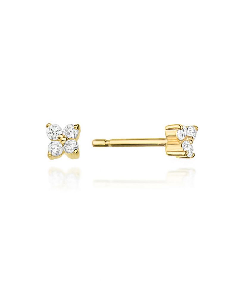 Bonore - Gold 585 - Diamond earrings