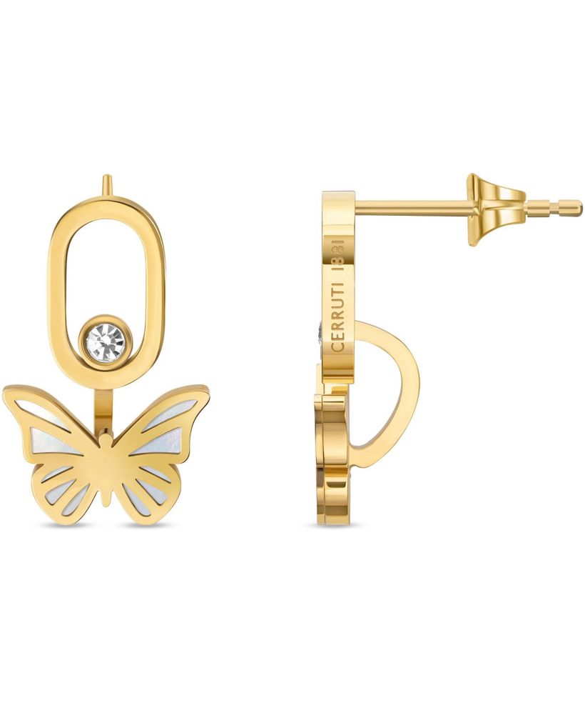 Cerruti 1881 Luxury CRR Butterfly earrings