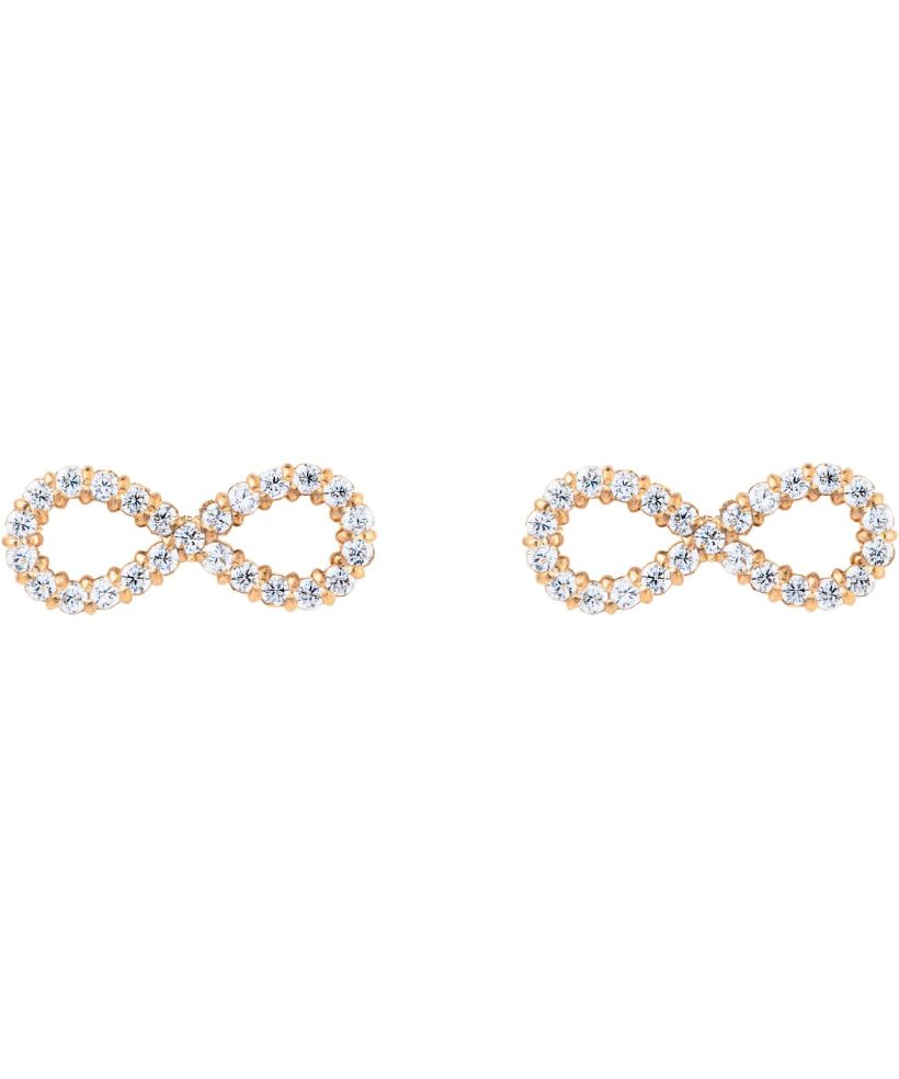 Daniel Wellington Mirelle Infinity Rose Gold earrings