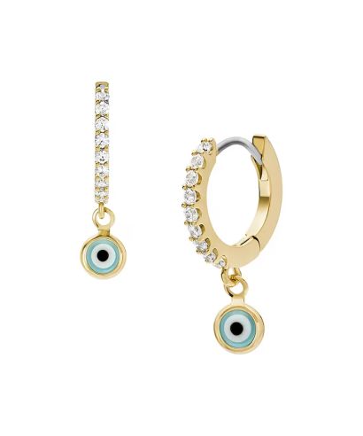 Fossil Sutton Evil Eye Brass earrings