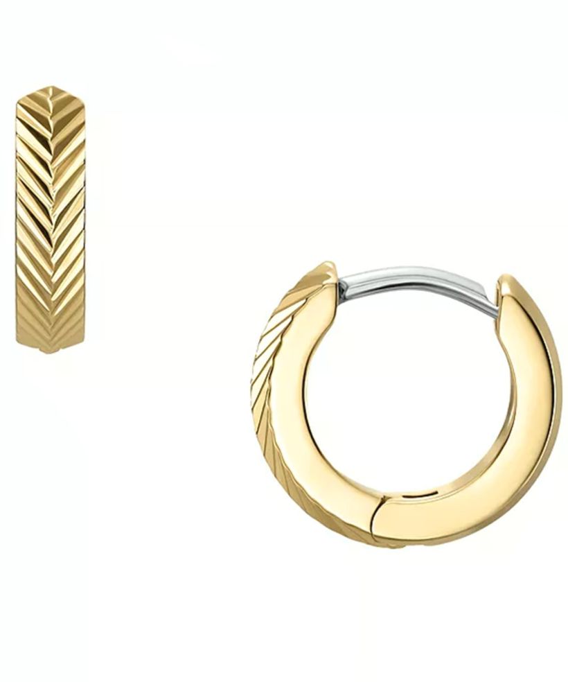 Fossil Harlow Gold-Tone earrings