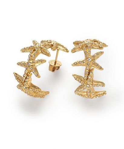 Paul Hewitt Sea Star Creole Earings Gold earrings