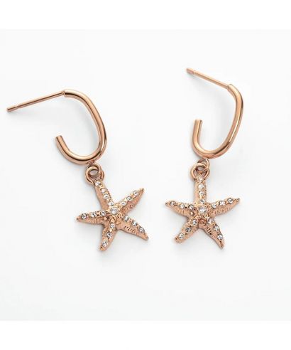 Paul Hewitt Sea Star Hoops Earing Rose Gold earrings