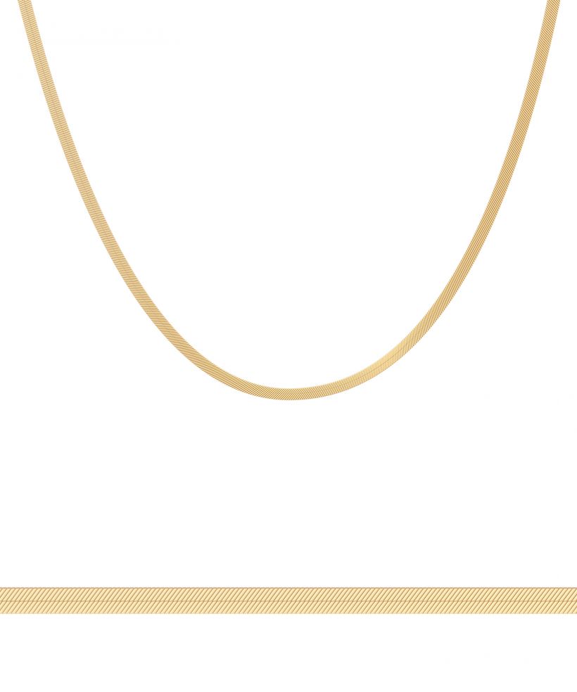 Bonore Length 50 cm, Width 3 mm - Gold 585, Type Band chain
