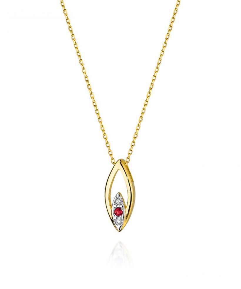 Bonore Length 42 - 45 cm (Adjustable) - Gold 585 chain