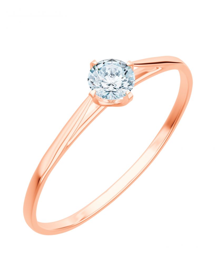 Bonore - Rose Gold 585 - Diamond 0,5 ct ring