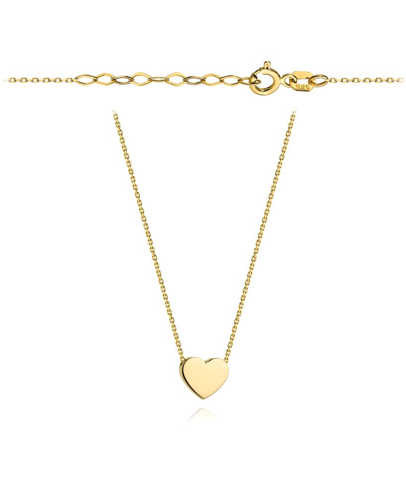 Bonore - Gold 585 - Cubic Zirconia necklace