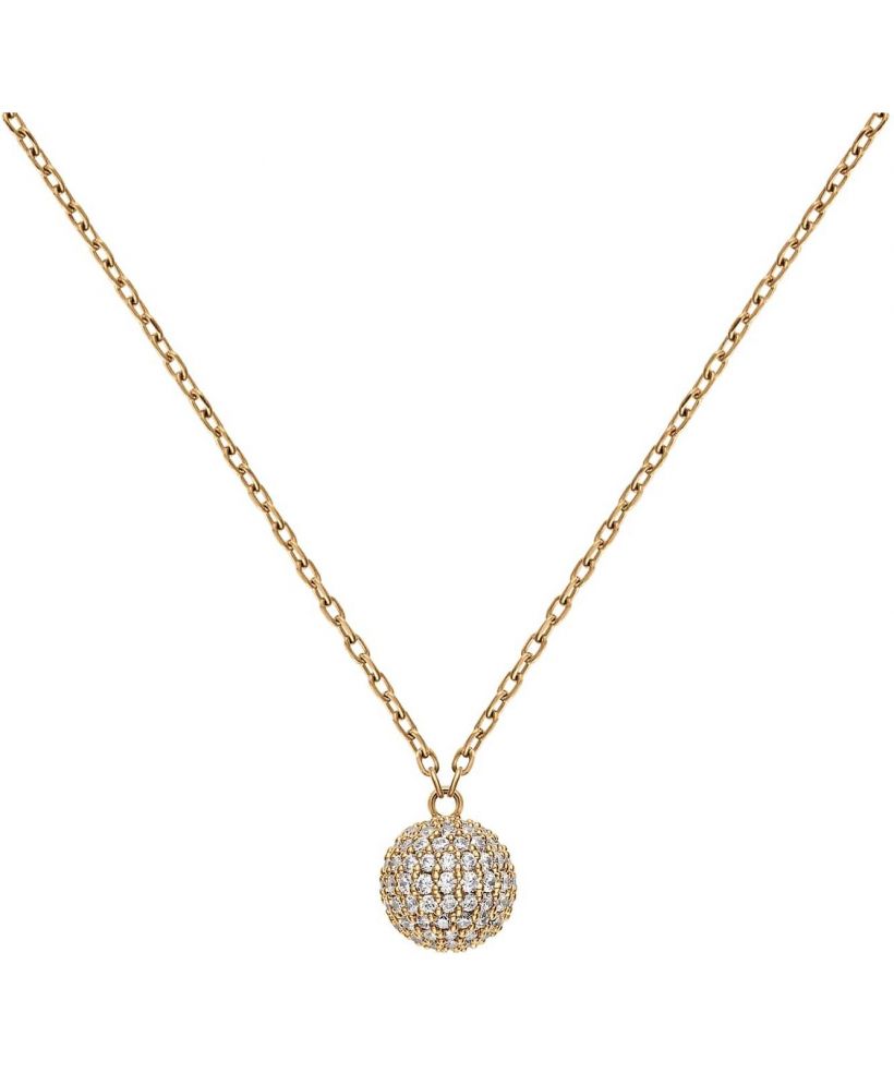 Daniel Wellington Pavé Crystal Pendant Gold necklace