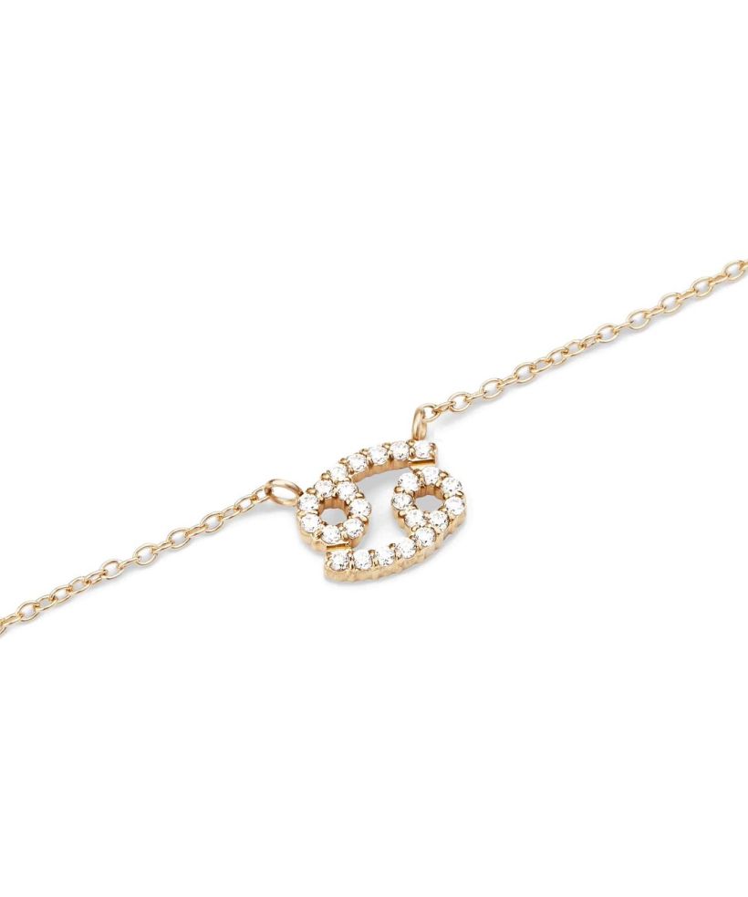 Daniel Wellington Crystal Zodiac Chain Gold Cancer necklace