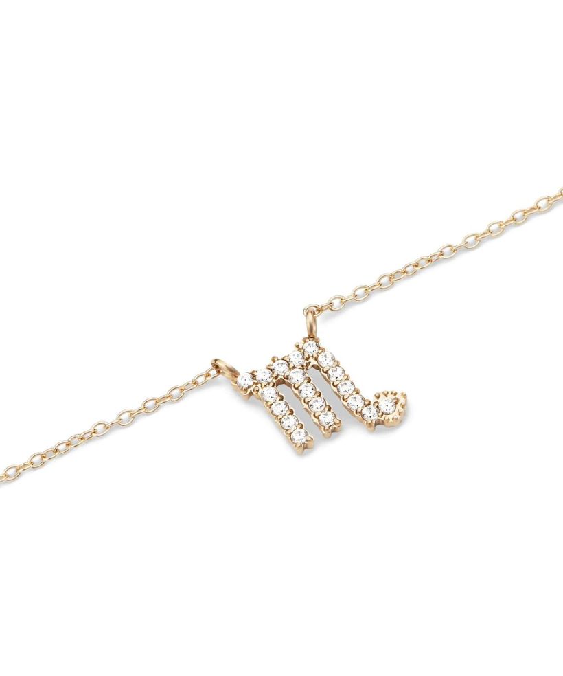 Daniel Wellington Crystal Zodiac Chain Gold Scorpio necklace