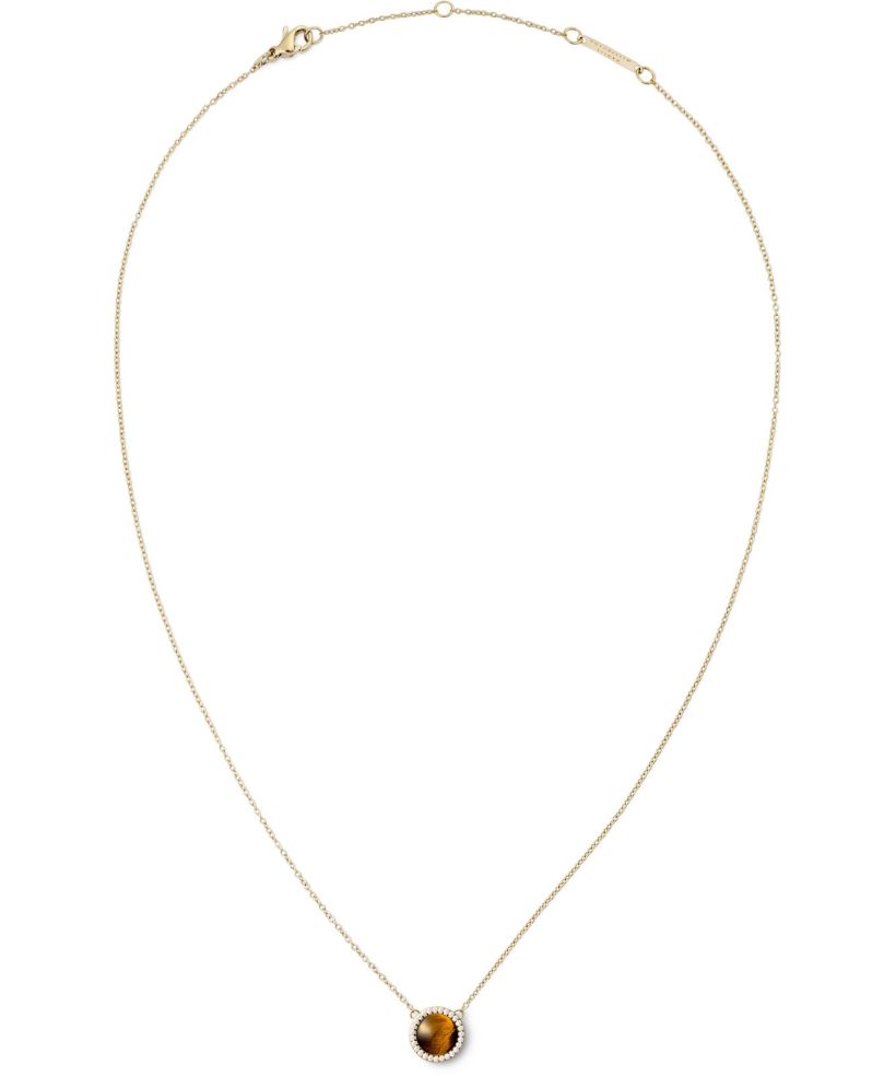 Daniel Wellington Audrey Tiger Eye Gold necklace