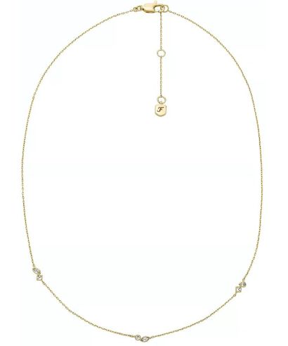 Fossil Ellis Toi Et Moi Gold-Tone necklace