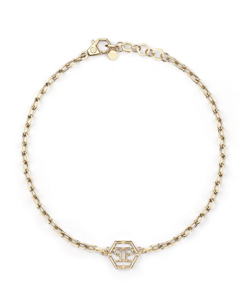 PHILIPP PLEIN Hexagon necklace