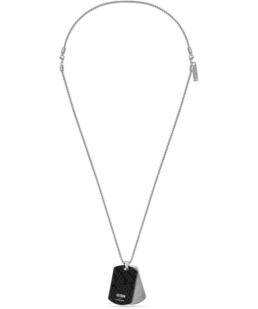 Police Bat-Shield necklace