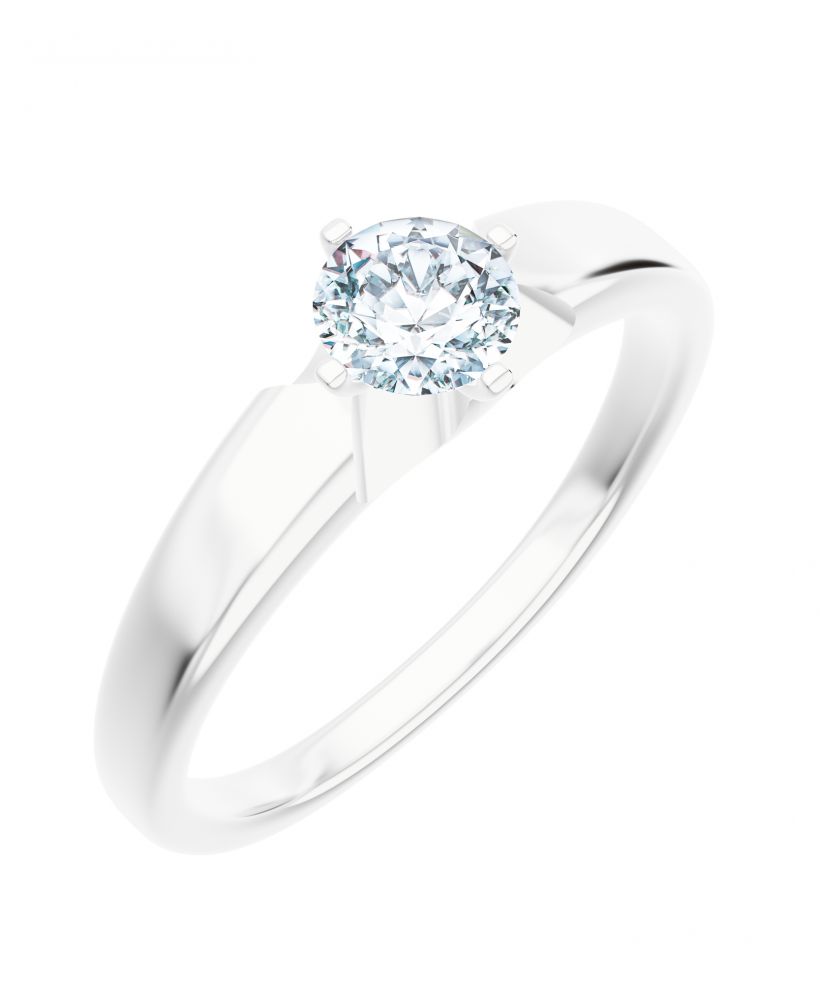 Bonore - White Gold 585 - Diamond 1 ct ring
