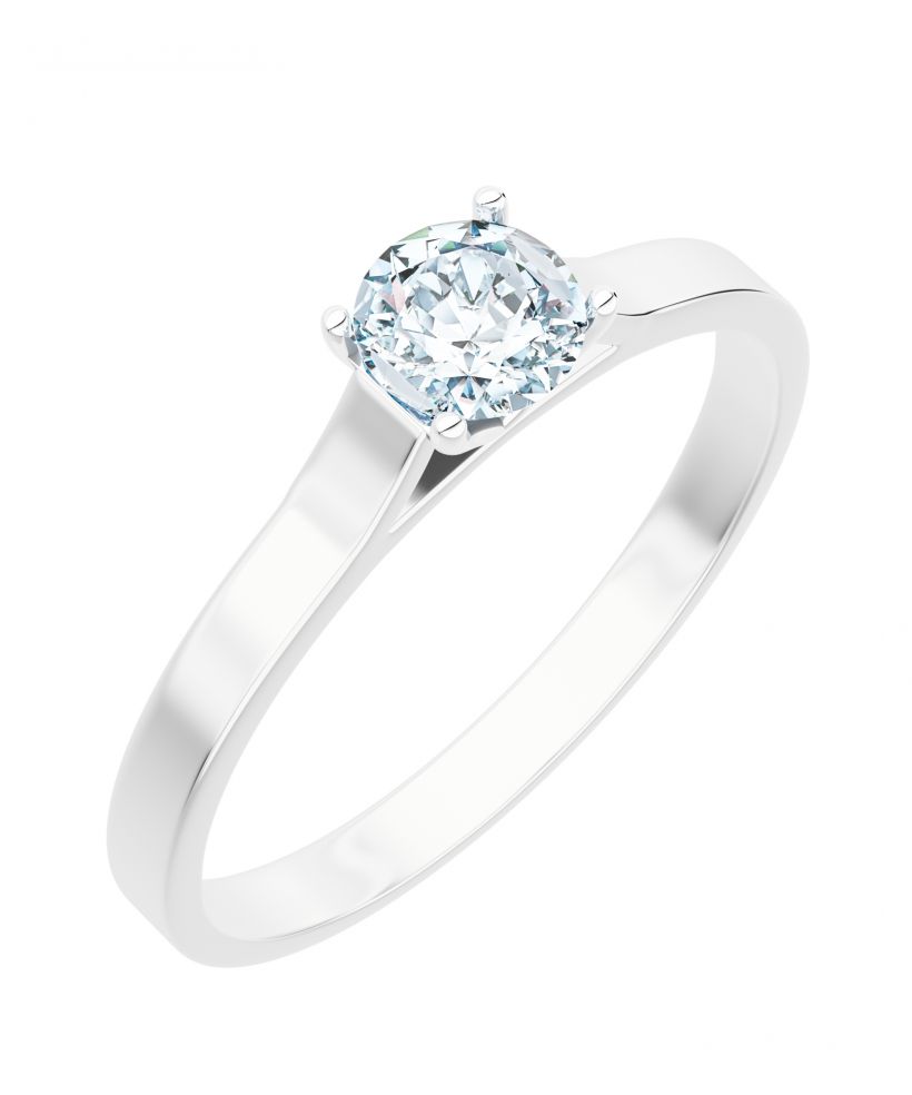 Bonore - White Gold 585 - Diamond 0,7 ct ring