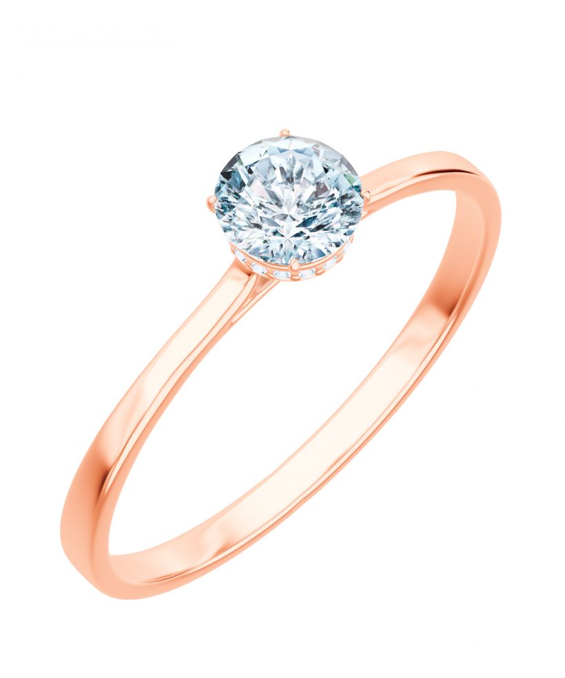 Bonore - Rose Gold 585 - Diamond 0,7 ct ring