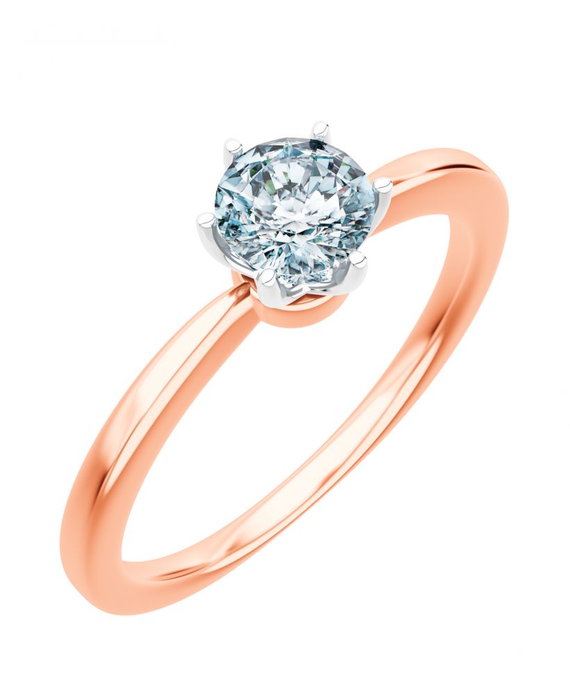 Bonore - Rose Gold 585 - Diamond 1 ct ring