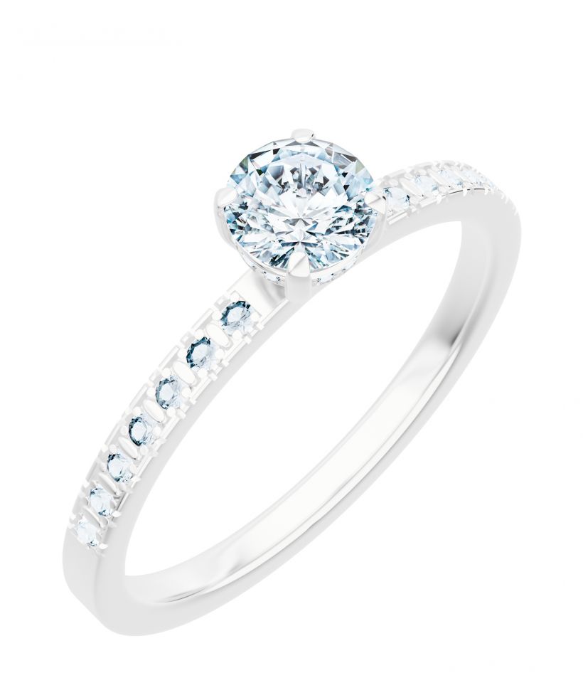 Bonore - White Gold 585 - Diamond 1 ct ring