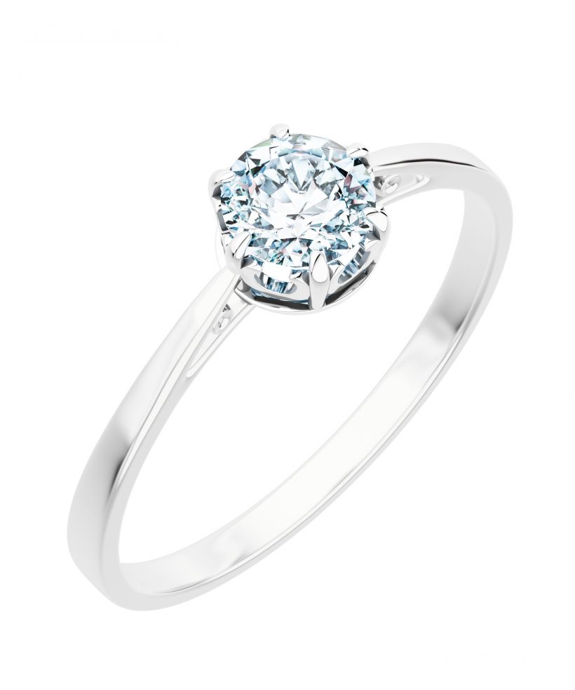 Bonore - White Gold 585 - Diamond 1 ct ring