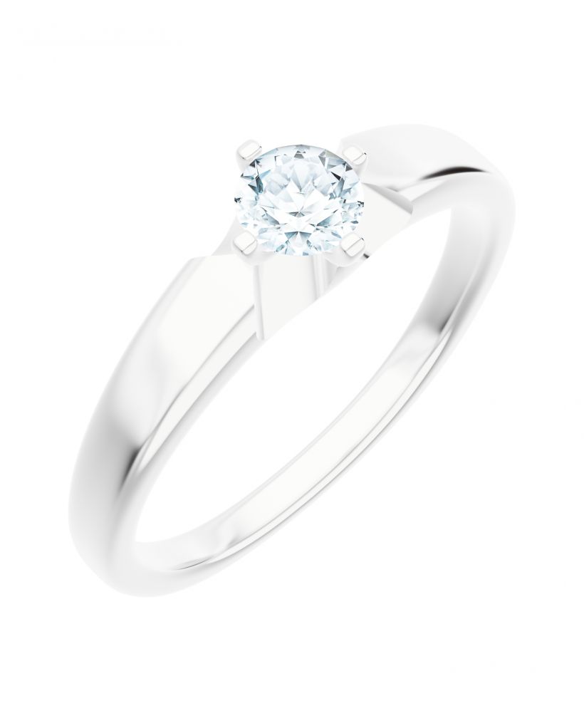 Bonore - White Gold 585 - Diamond 0,5 ct ring