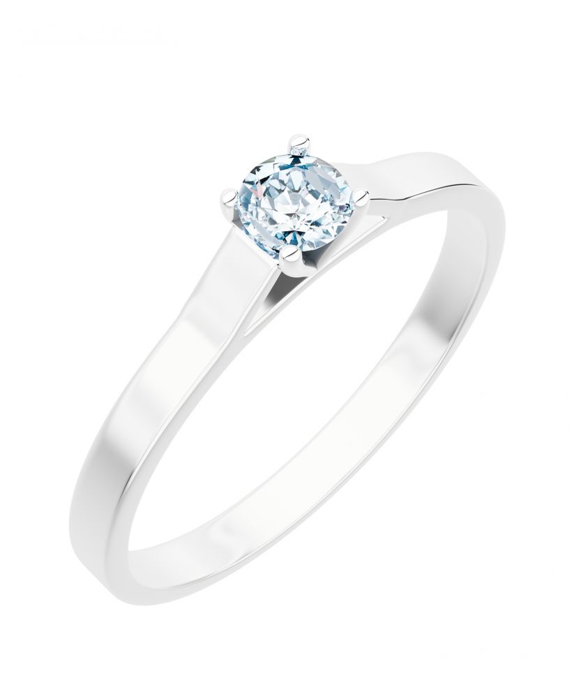 Bonore - White Gold 585 - Diamond 0,5 ct ring