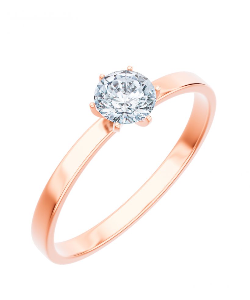 Bonore - Rose Gold 585 - Diamond 1 ct ring