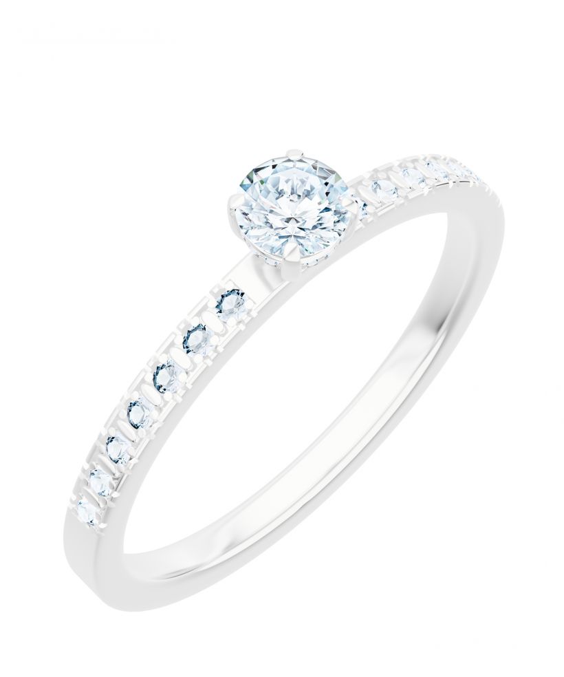 Bonore - White Gold 585 - Diamond 0,5 ct ring