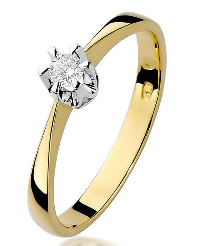 Bonore - Gold 585 - Diamond 0,1 ct ring