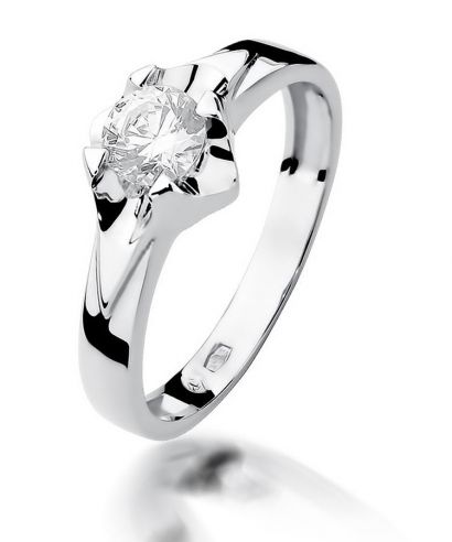 Bonore - White Gold 585 - Diamond 0,5 ct ring