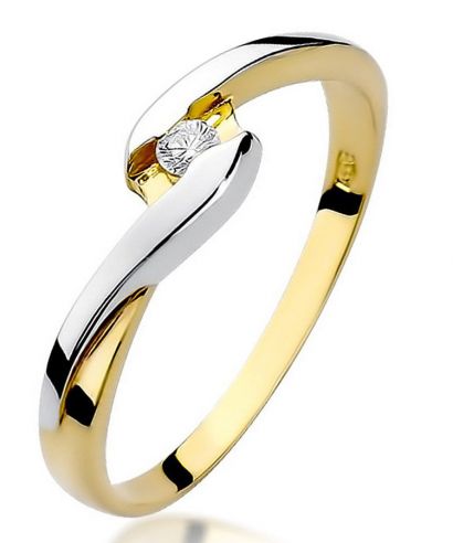 Bonore - Gold 585 - Diamond 0,05 ct ring