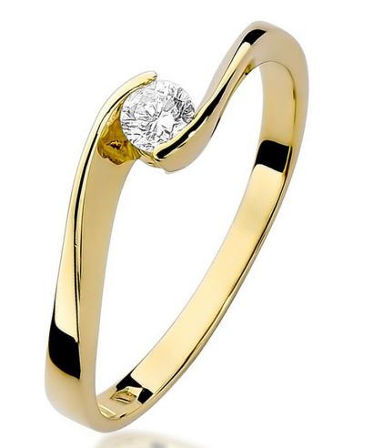 Bonore - Gold 585 - Diamond 0,13 ct ring