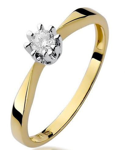 Bonore - Gold 585 - Diamond 0,15 ct ring