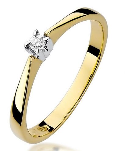 Bonore - Gold 585 - Diamond 0,03 ct ring