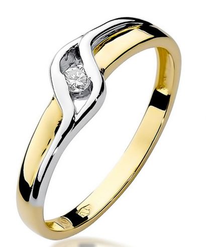 Bonore - Gold 585 - Diamond 0,04 ct ring