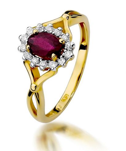 Bonore - Gold 585 - Ruby 0,6 ct ring