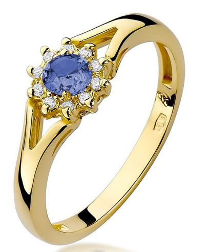 Bonore - Gold 585 - Tanzanite 0,15 ct ring