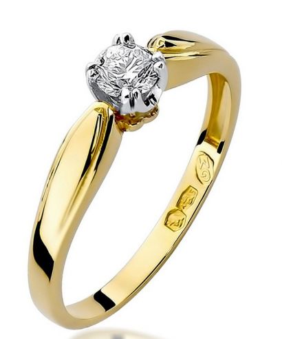 Bonore - Gold 585 - Diamond 0,24 ct ring