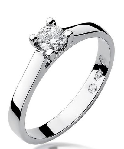 Bonore - White Gold 585 - Diamond 0,25 ct ring