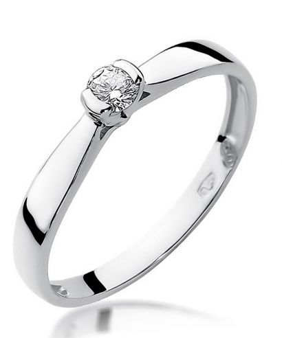Bonore - White Gold 585 - Diamond 0,08 ct ring