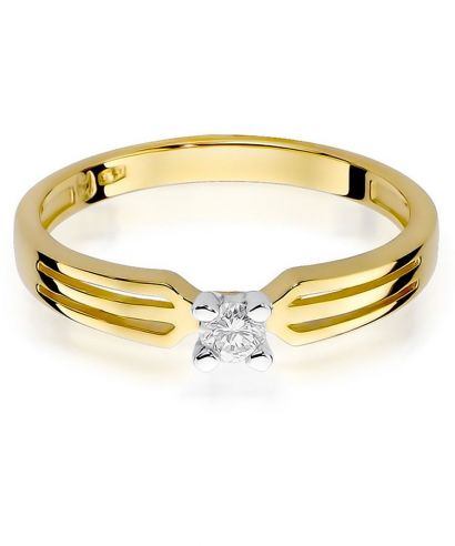 Bonore - Gold 585 - Diamond 0,08 ct ring