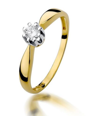 Bonore - Gold 585 - Diamond 0,15 ct ring