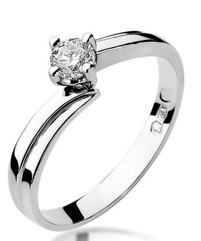 Bonore - White Gold 585 - Diamond 0,25 ct ring