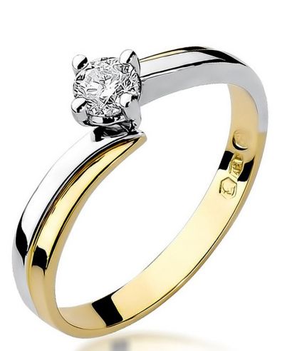 Bonore - Gold 585 - Diamond 0,3 ct ring