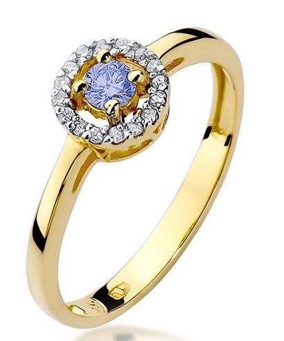 Bonore - Gold 585 - Tanzanite 0,15 ct ring