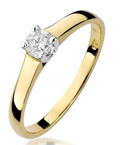 Bonore - Gold 585 - Diamond 0,2 ct ring