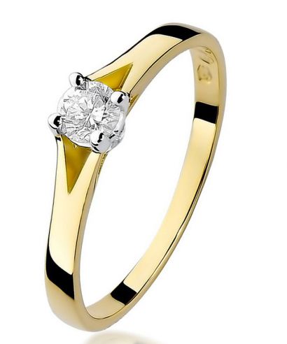 Bonore - Gold 585 - Diamond 0,2 ct ring