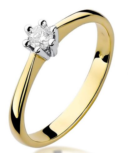 Bonore - Gold 585 - Diamond 0,15 ct ring